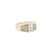 14K Yellow Gold Quartz Ring With 0.15Ct Diamonds
