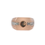 Fancy Choco and White Diamond Rose Gold Mens Ring