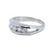 14k White Gold Mens Ring with 1.02ct Diamonds