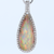 Stunning 13.77ct Opal Pendant set in 14k White Gold