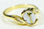 Gold Quartz Ring Orocal Rl586D10Q Genuine Hand Crafted Jewelry - 14K Casting