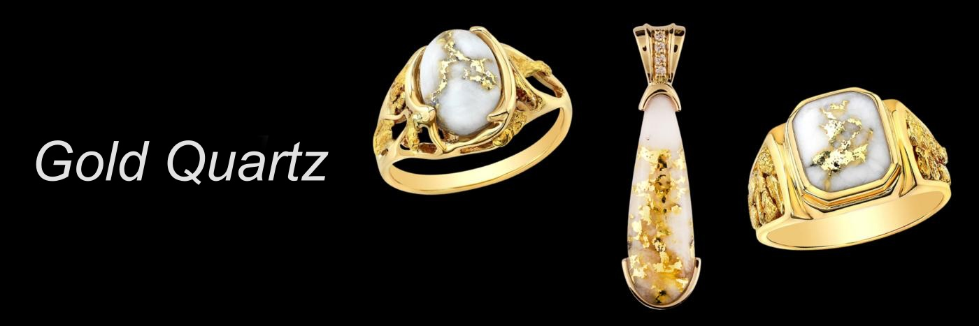 Gold Quartz Monarch Jewels