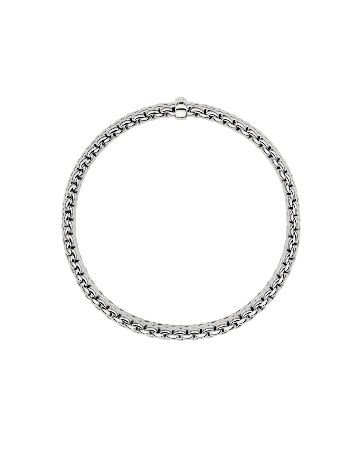 Flex'it bracelet with a white diamond by Fope
