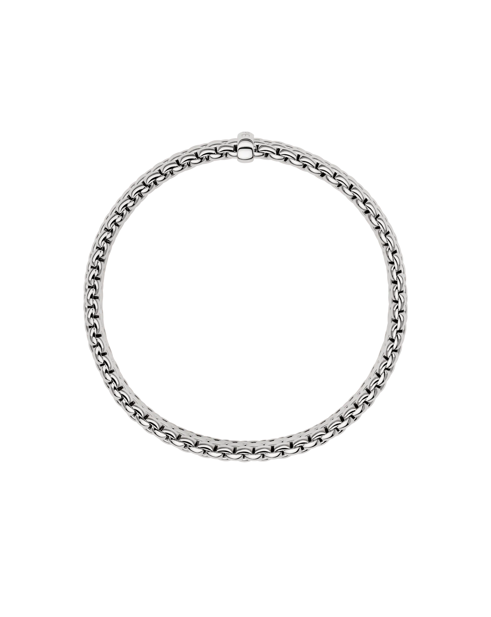 Flex'it bracelet with a white diamond by Fope