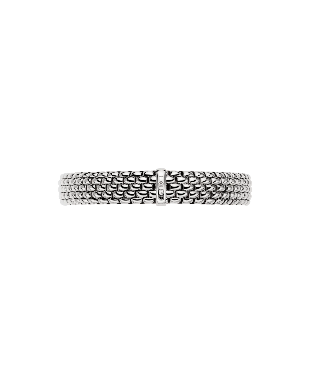 Flex'it bracelet with a white diamond by Fope