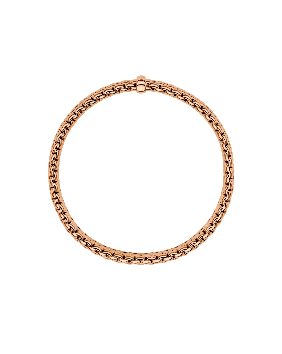 Panorama Collection Flex'it bracelet with a black diamond by Fope