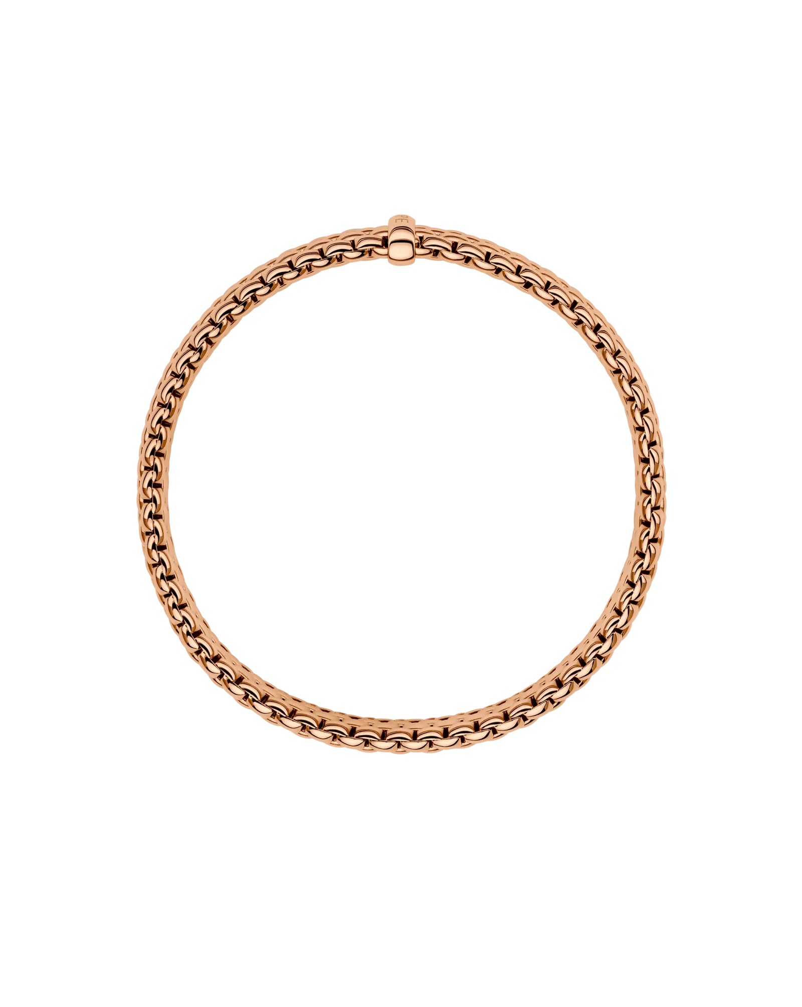 Panorama Collection Flex'it bracelet with a black diamond by Fope