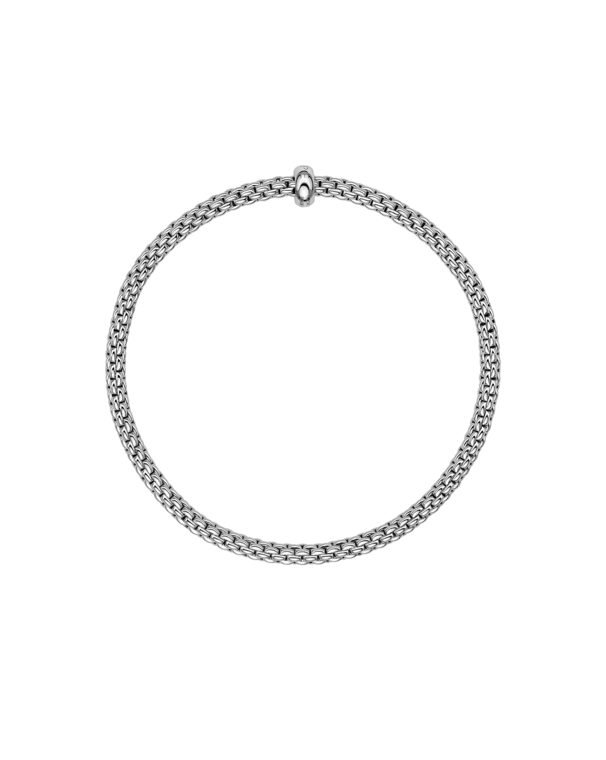 Prima Collection Flex'it bracelet with a white diamond by Fope