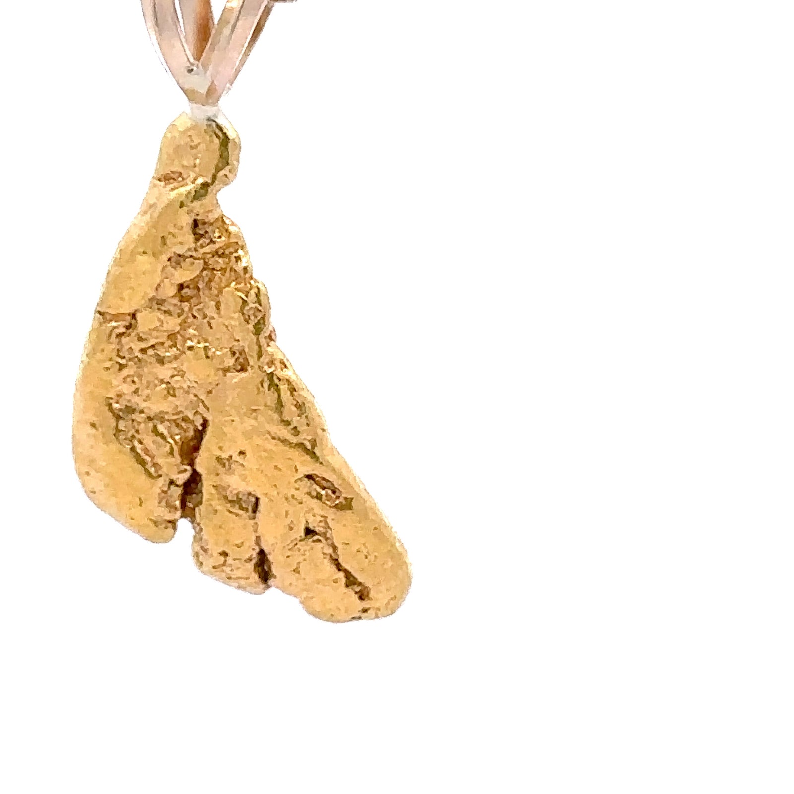 Natural Gold Nugget Pendant