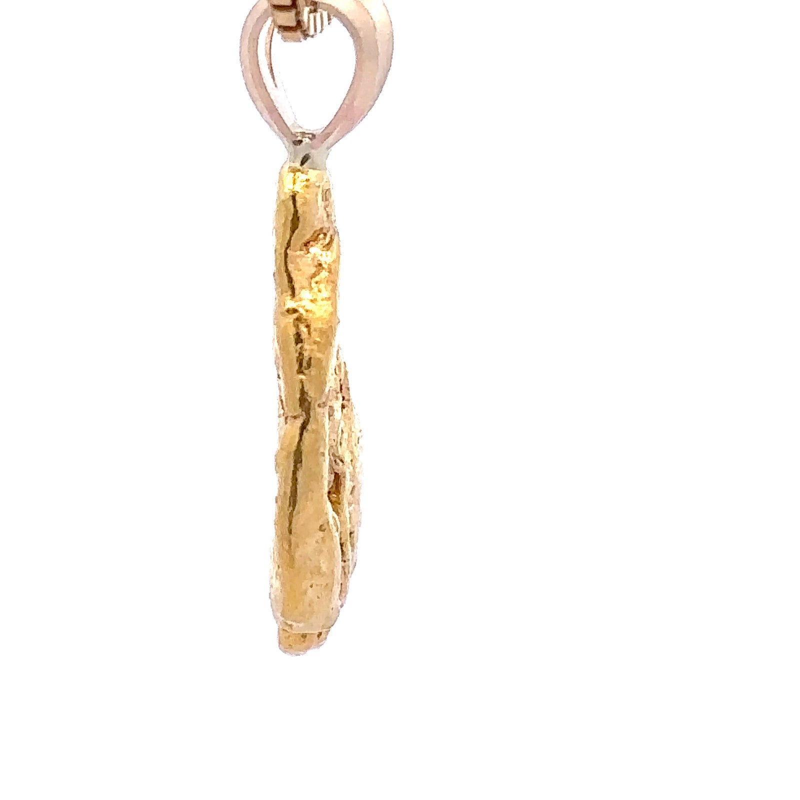 Natural Gold Nugget Pendant