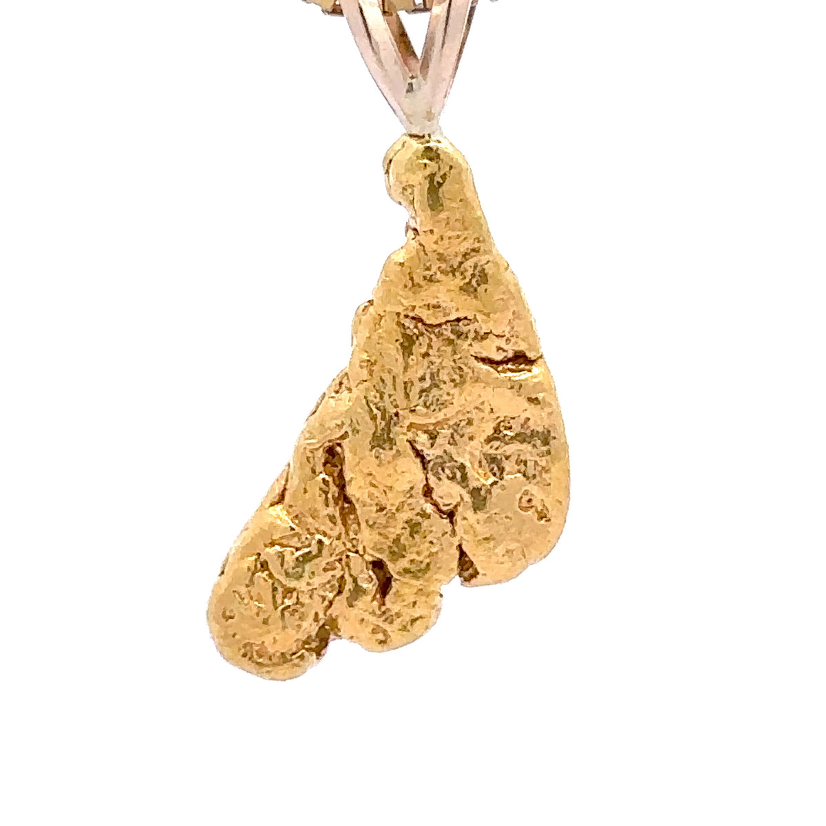Natural Gold Nugget Pendant