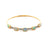 Elegant Opal Bracelet set in 14kt Yellow Gold