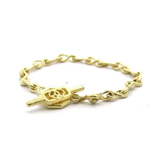 ORGANIC GOLD S-LINK BRACELET BY OROCAL