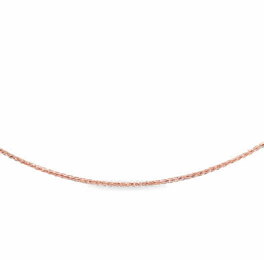 Elegant 14k Rose Gold Adjustable Chain