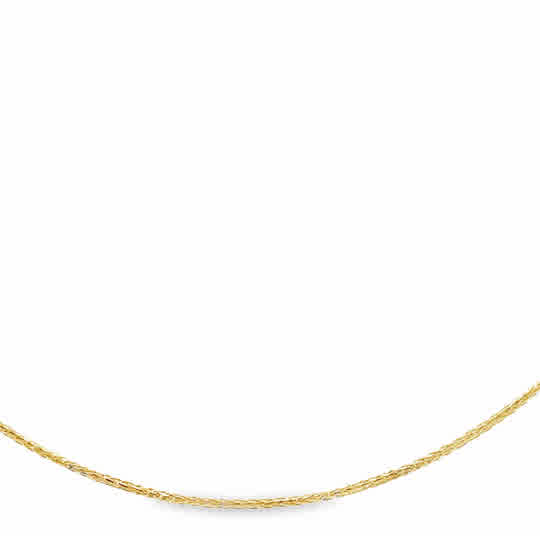 Elegant 14k Yellow Gold Adjustable Chain