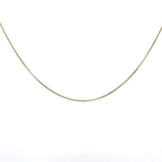 Elegant 14k Yellow Gold Franco Link Chain