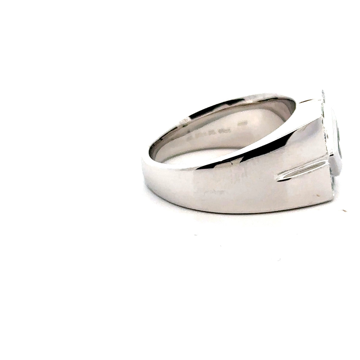 Platinum Multi-Stone Ring with Natural Alexandrites and Diamonds