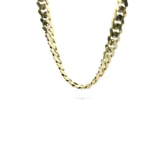 ORGANIC GOLD CUBAN NECKLACE BY OROCAL