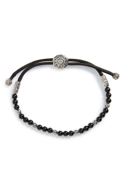 Classic Chain Pull Through Bead Bracelet in Silver by John Hardy