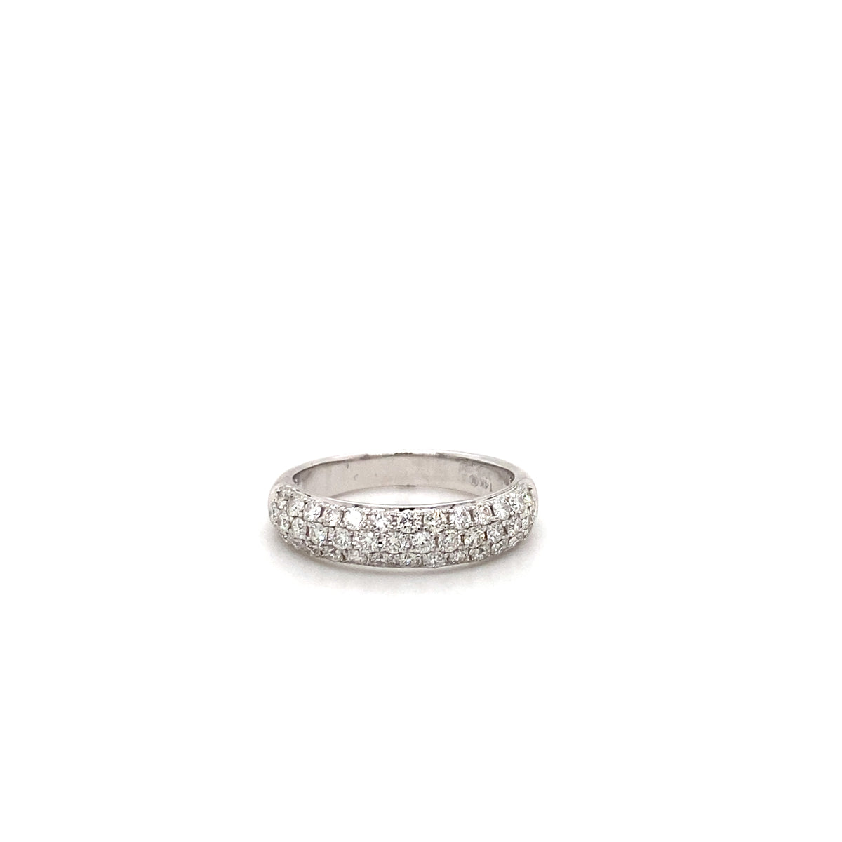 14k White Gold Diamond Ring