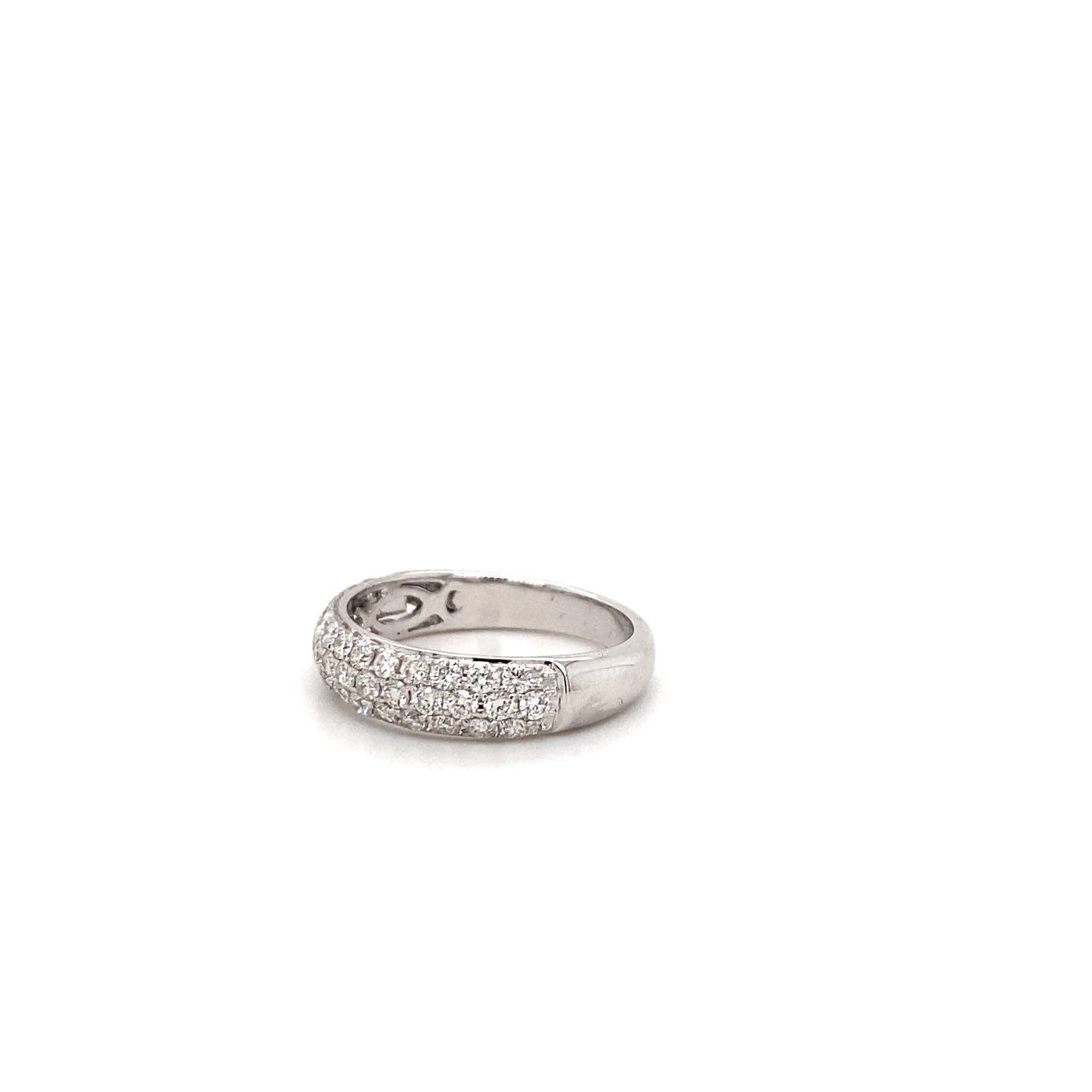 14k White Gold Diamond Ring