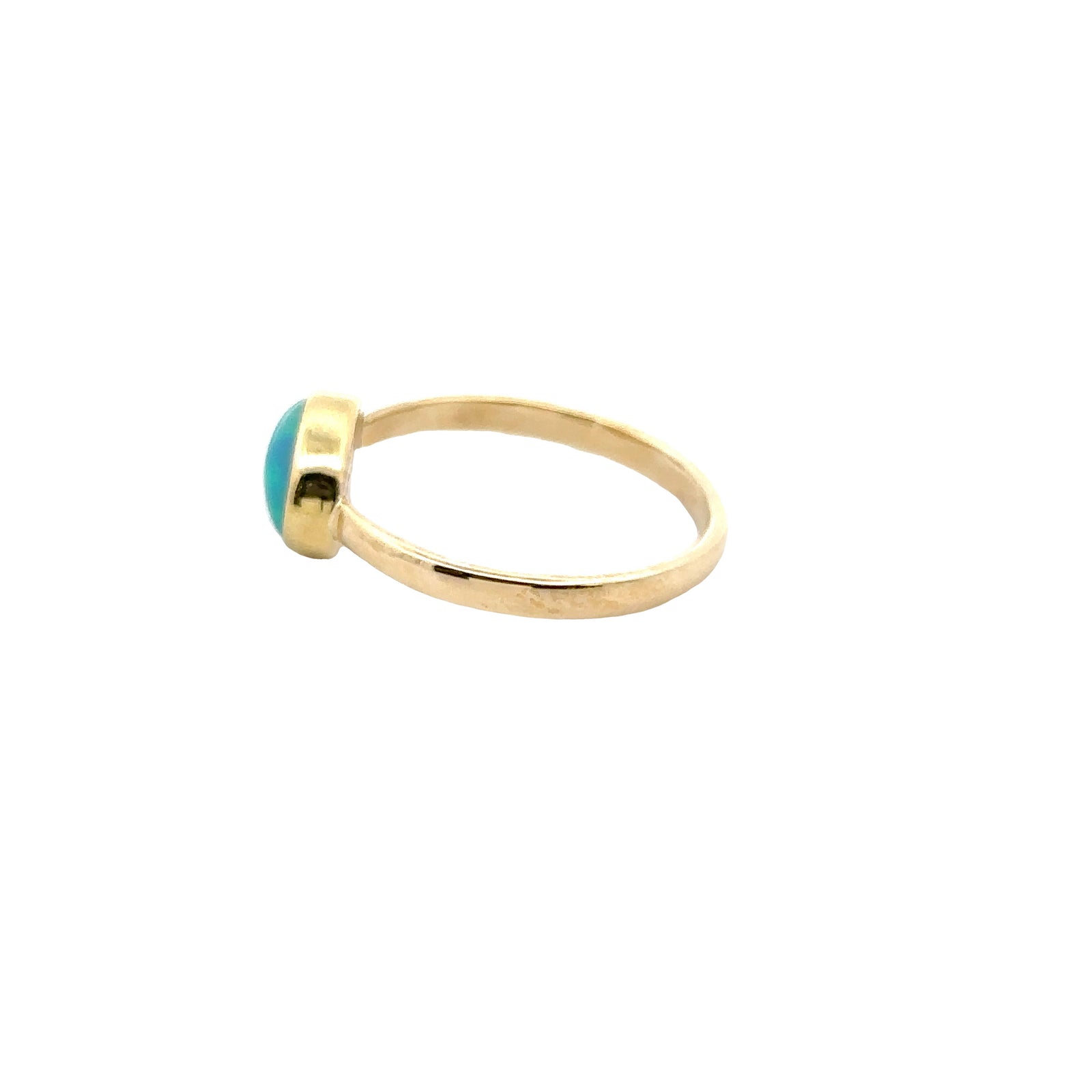 22k/14k Yellow Gold Opal Ring