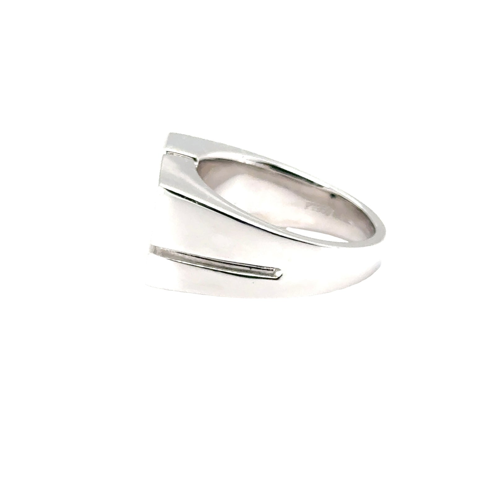 Platinum Ring with Natural Alexandrites and Diamonds