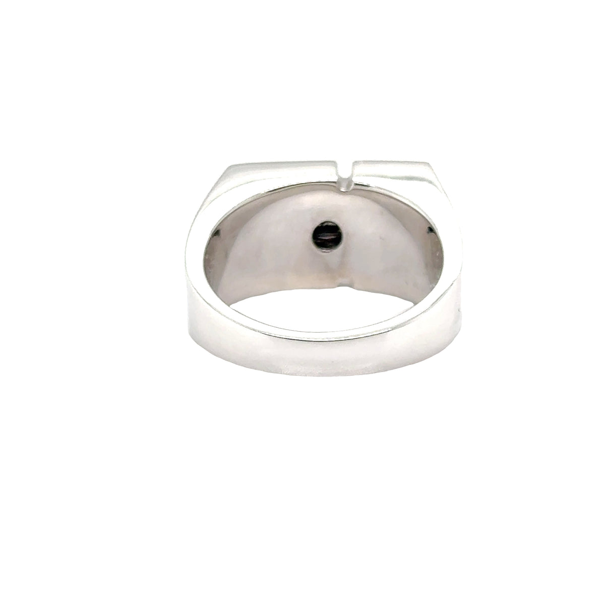 Platinum Ring with Natural Alexandrites and Diamonds