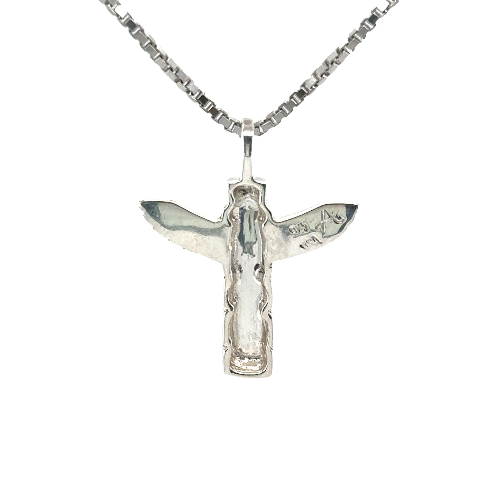 Sterling Silver Totem Pole Pendant