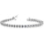 Three Prong Tennis Bracelet