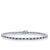 White Gold Sapphire & Diamond Bracelet