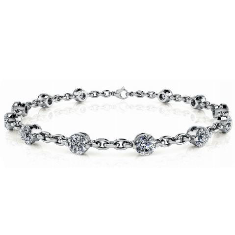 White Gold Diamond Tennis Bracelet