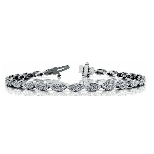 White Gold Diamond Tennis Bracelet