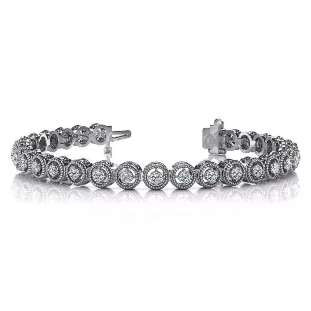 White Gold Diamond Bracelet