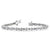 Three Stone Diamond Bracelet