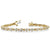 Three Stone Diamond Bracelet