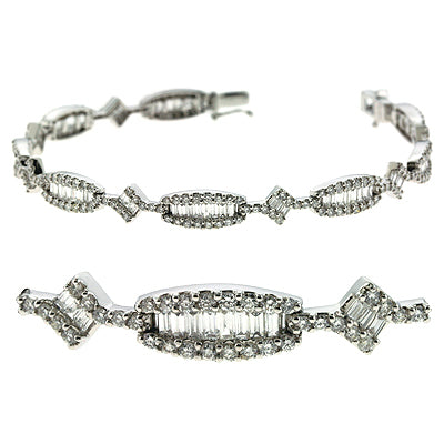White Gold Diamond Bracelet