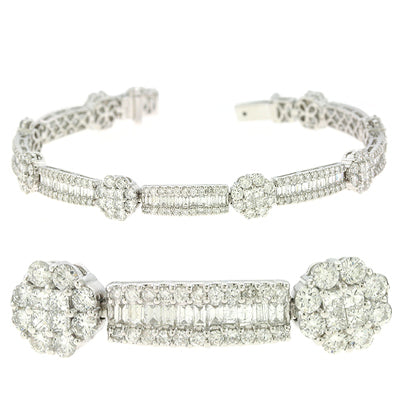 White Gold Diamond Bracelet
