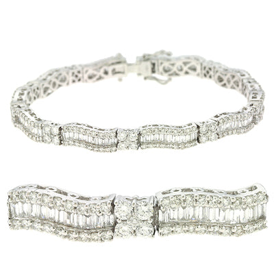 White Gold Diamond Bracelet