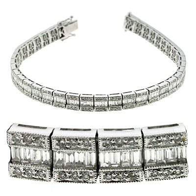 White Gold Diamond Bracelet