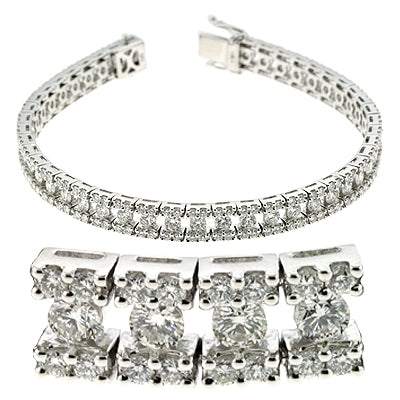 White Gold Diamond Bracelet