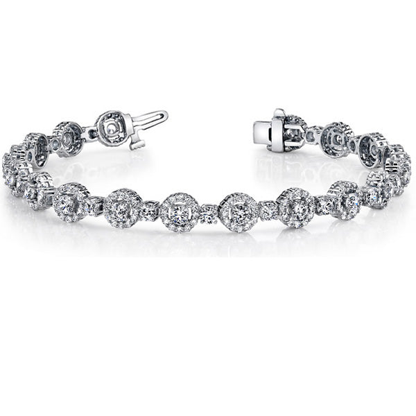White Gold Diamond Bracelet