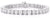 Tennis Bracelet Made In 14K White Gold (G-H Color, SI Clarity)