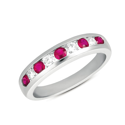 Ruby &amp; Diamond Ring