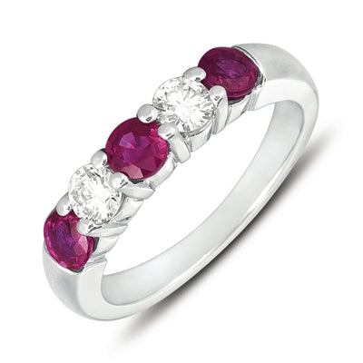 Ruby &amp; Diamond Ring