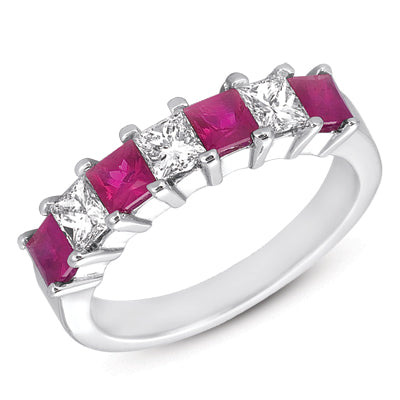 Ruby &amp; Diamond Band