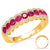 Yellow Gold Ruby & Diamond Ring