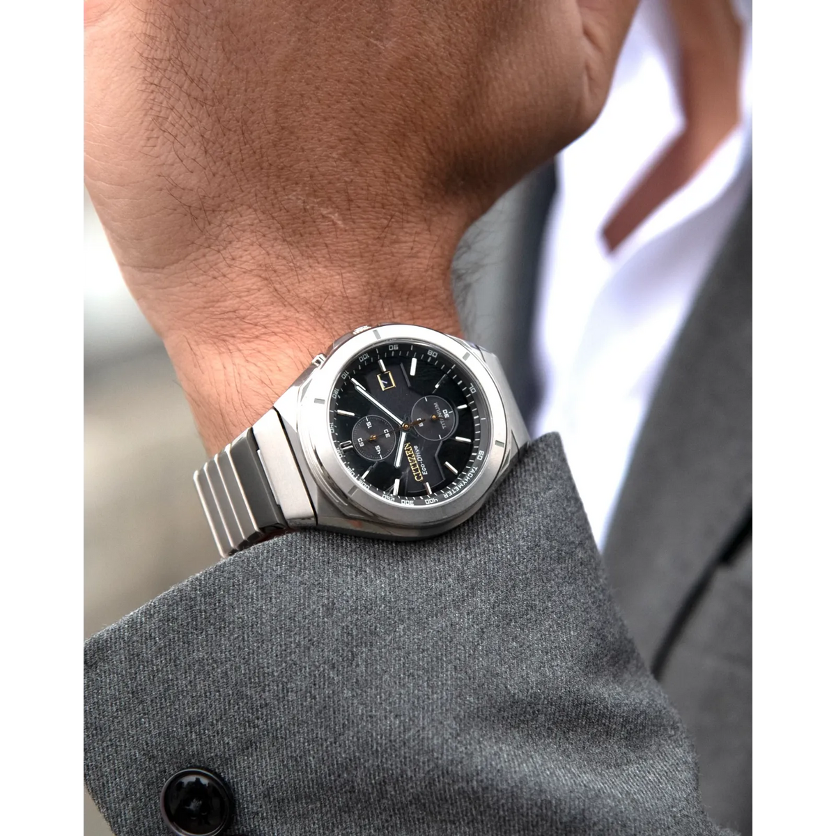 Super Titanium Armor by Citizen (Serial No.: CA7058-55E)