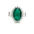 CDC Certified Zambian Emearld Ring