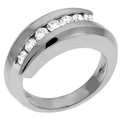 White Gold Diamond Band